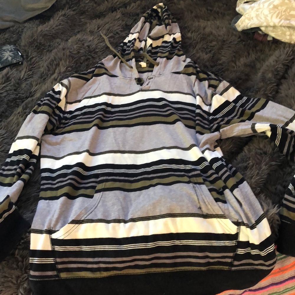 Long sleeve tee, or light hoodie